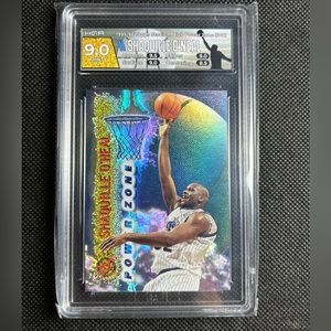 1995-96 Topps Stadium Club Power Zone Shaquille O'Neal HOF HGA 9 MINT Magic HOF